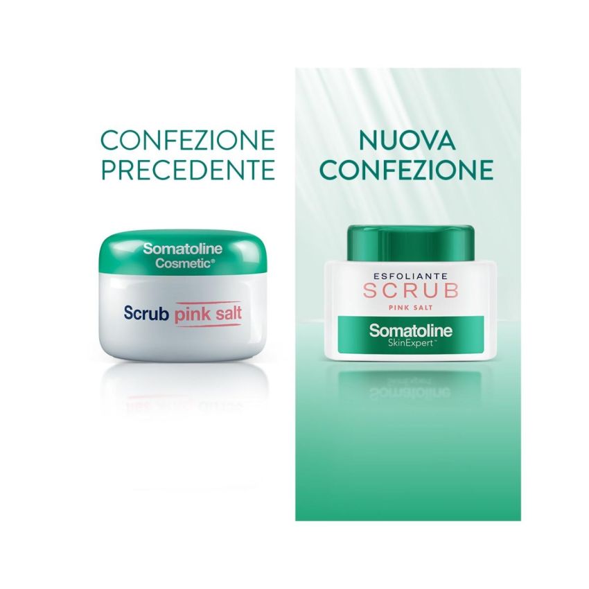 Somatoline Expert Skin Body Scrub con Sale Rosa, 350g