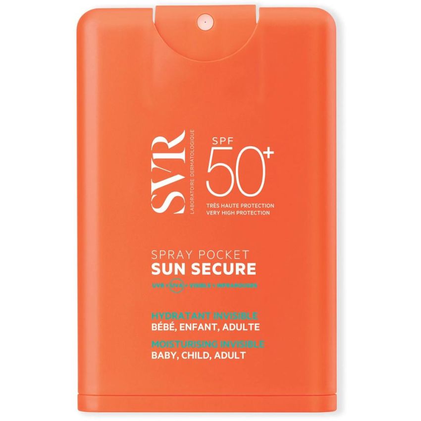 SVR Sun Secure Spray Solare Idratante Invisibile 20ml SPF50+