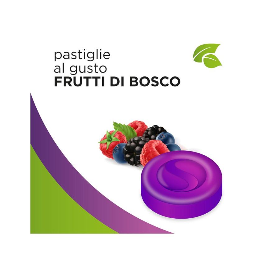 Benagol 24 Pastiglie Sapore Frutti di Bosco con Erbe Naturali