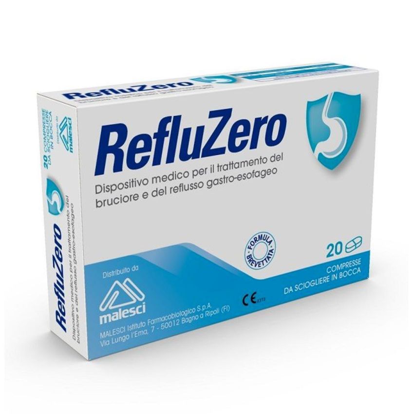 Refluzero - 20 Compresse per il Reflusso Gastroesofageo