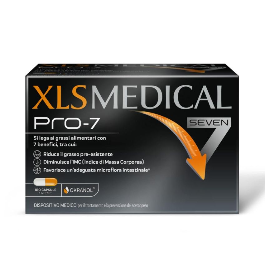 XLS Medical Pro 7 - Pillole Dimagranti, 180 Compresse