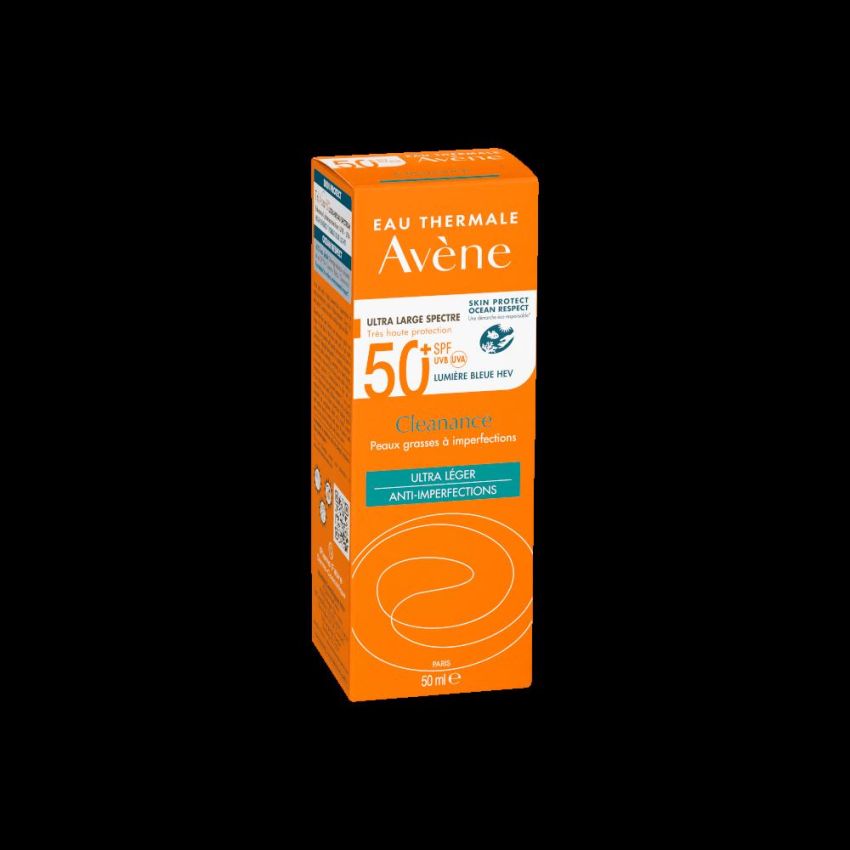 Avène Cleanance Viso SPF 50+ Crema Solare Protettiva - 50ml