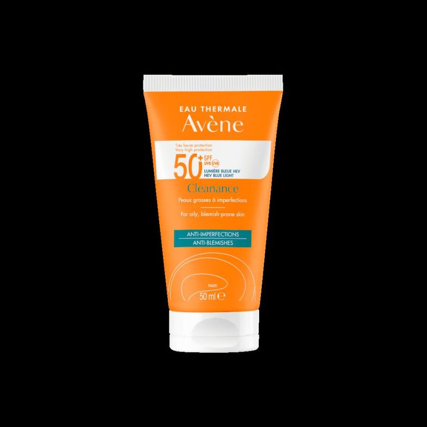 Avène Cleanance Viso SPF 50+ Crema Solare Protettiva - 50ml