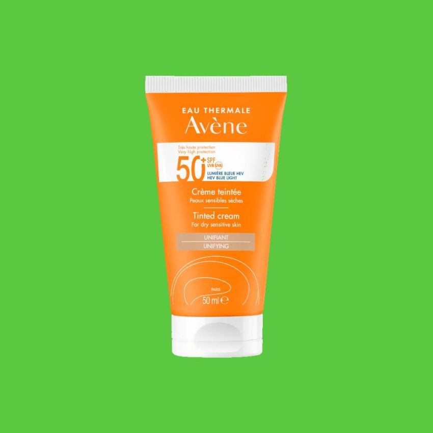 Avène Crema Viso Colorata con SPF 50+ - 50ml