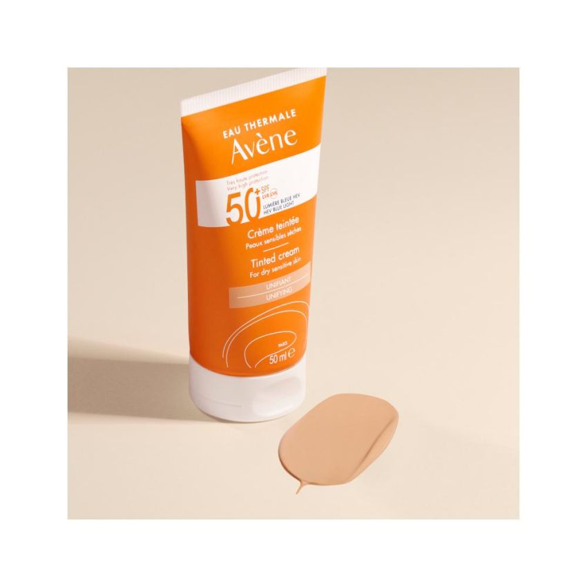 Avène Crema Viso Colorata con SPF 50+ - 50ml