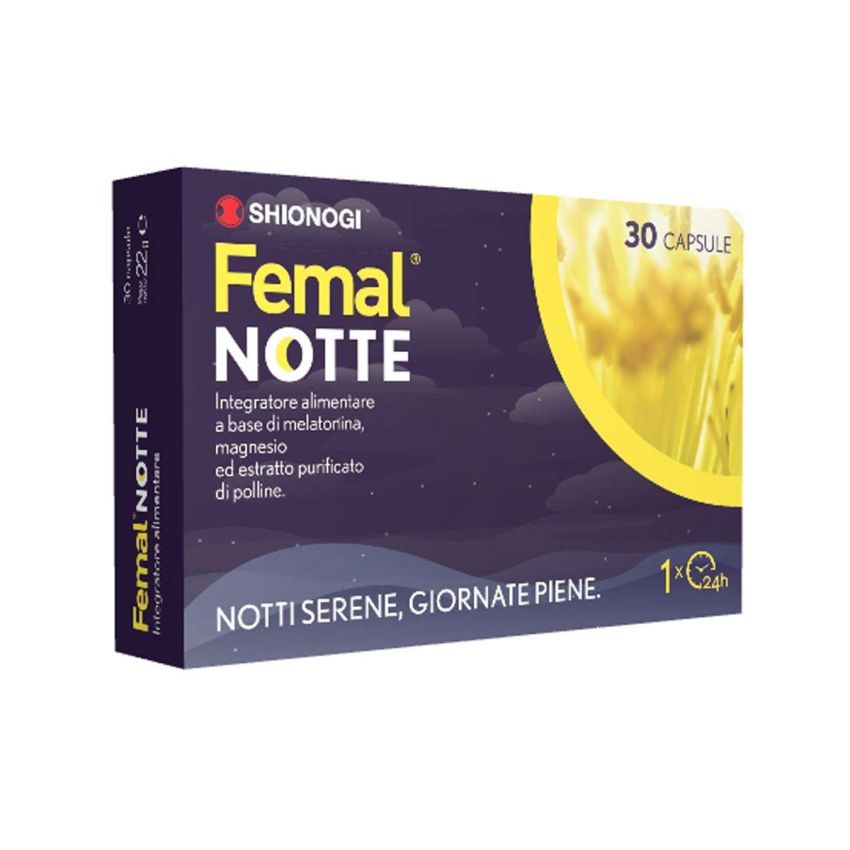 Femal Notte: Integratore Notturno per Donna - 30 Capsule