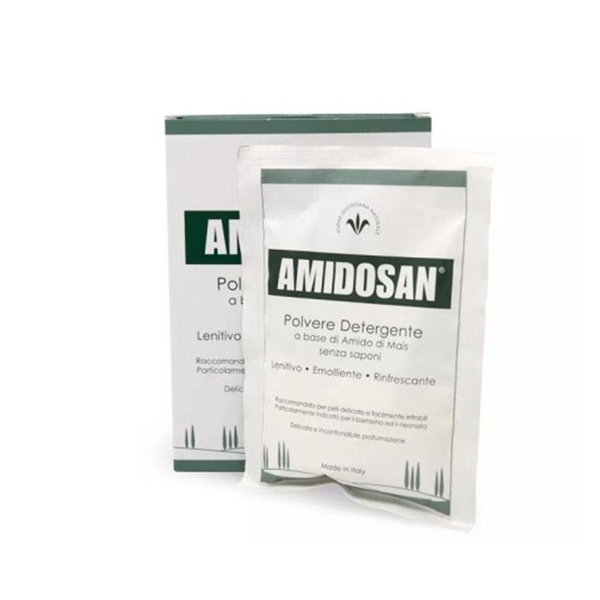 Amidosan Polvere Emolliente Lenitiva Rinfrescante - 14 Buste da 40g