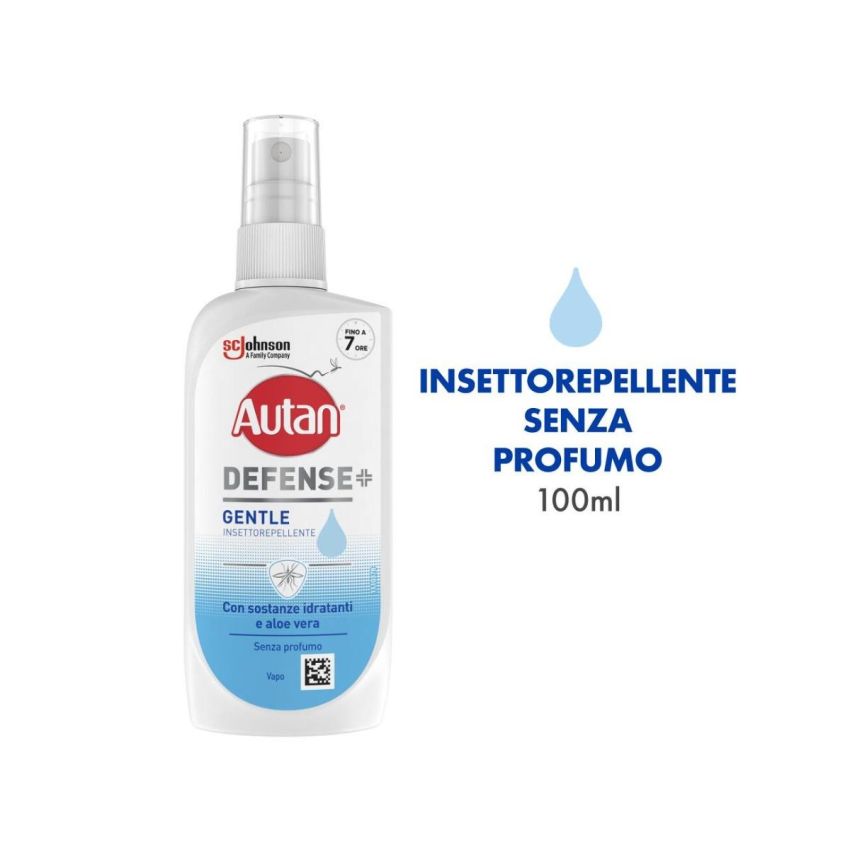 Autan Defense Spray Antizanzare 100ml con Aloe Vera