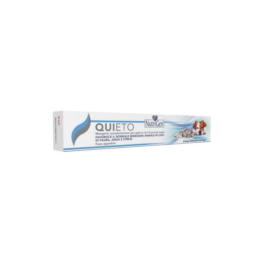Pasta Calmante Nutrigen Quieto 15ml per Cani e Gatti