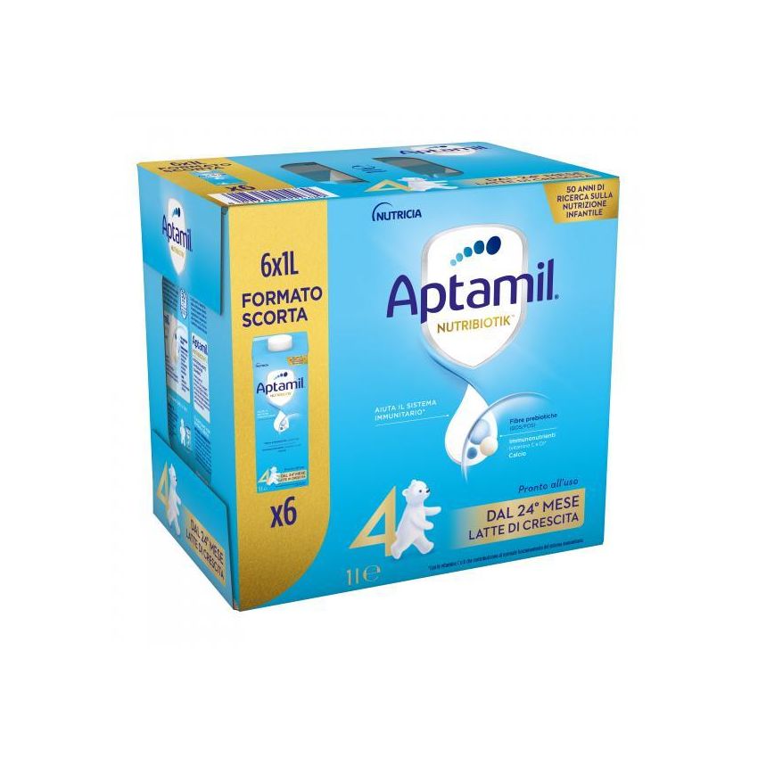 Aptamil 4 Latte Di Crescita 6x1000ml 24Mesi+