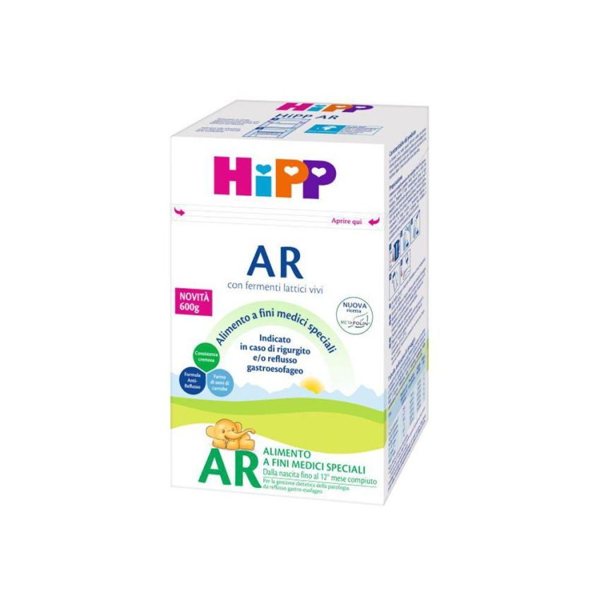 Hipp Latte Antireflusso con Metafolina - 600g per Reflusso Gastroesofageo