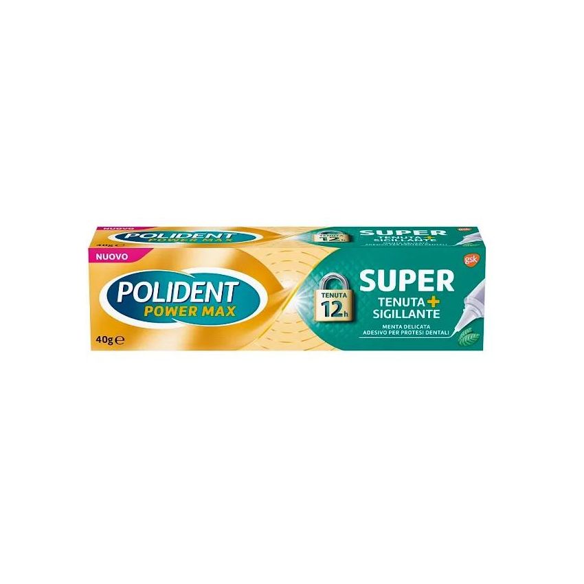 Polident Adesivo per Protesi Dentarie Menta Delicata 40g