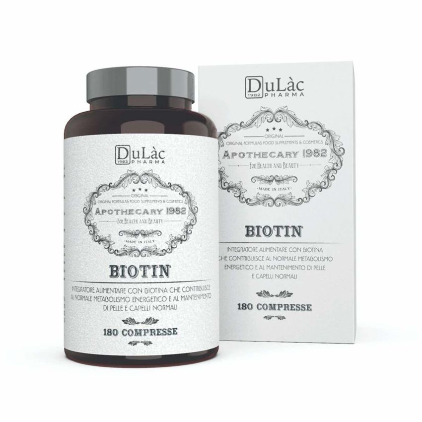 Biotina Apothecary - Flacone da 180 Compresse