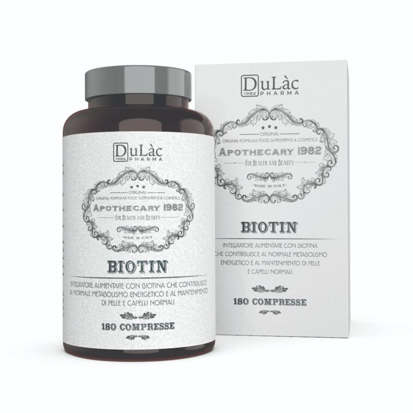 Biotina Apothecary - Flacone da 180 Compresse