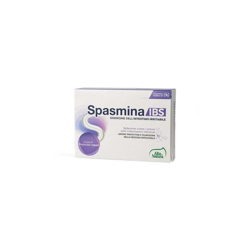 Spasmina IBS - Compresse Rivestite per Intestino Irritabile, 30 Compresse