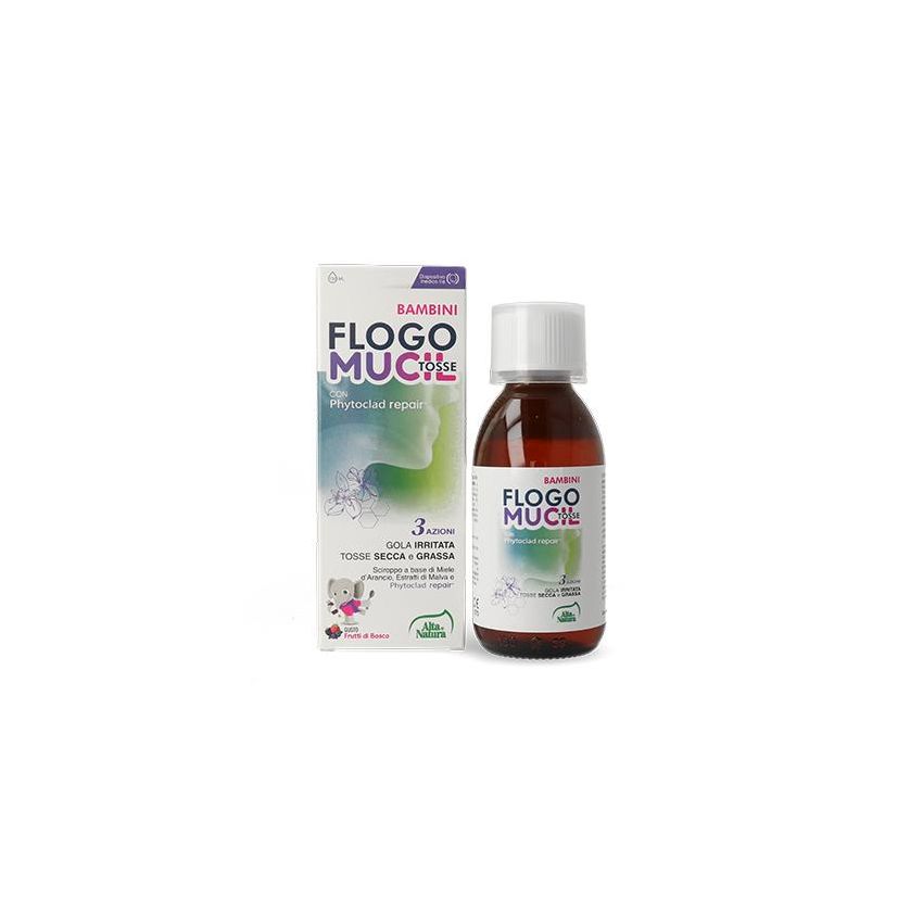 Flogomucil Tosse Pediatrico - Sciroppo per Bambini 150ml