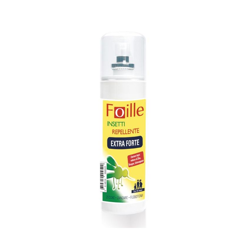 Foille Insetti: Repellente Extra Forte da 100ml
