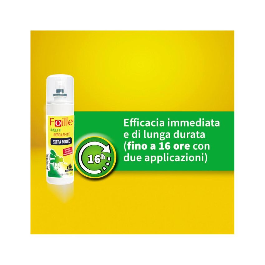 Foille Insetti: Repellente Extra Forte da 100ml