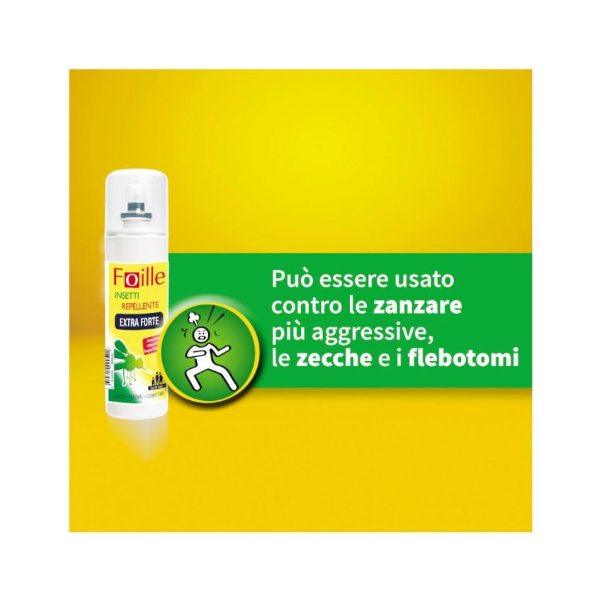 Foille Insetti: Repellente Extra Forte da 100ml