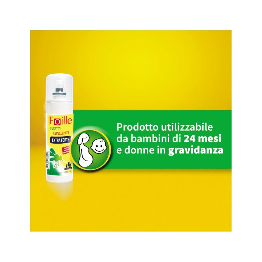 Foille Insetti: Repellente Extra Forte da 100ml