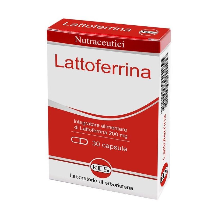Lattoferrina 200mg Flacone da 30 Capsule Ultra-Potenti