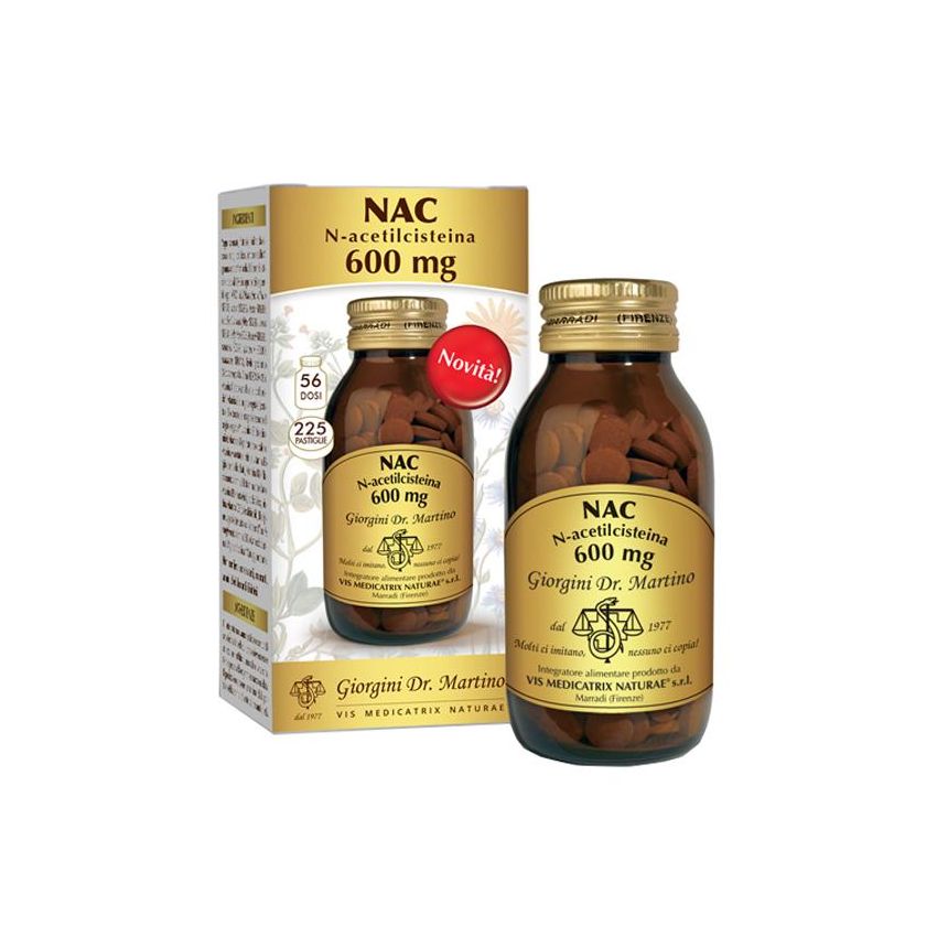 Dr Giorgini NAC 225 Compresse Integrate - Pastiglie Salutari