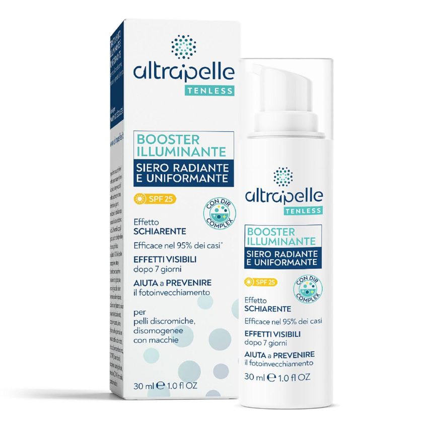 Siero Illuminante e Uniformante Altrapelle Tenless Booster - 30ml