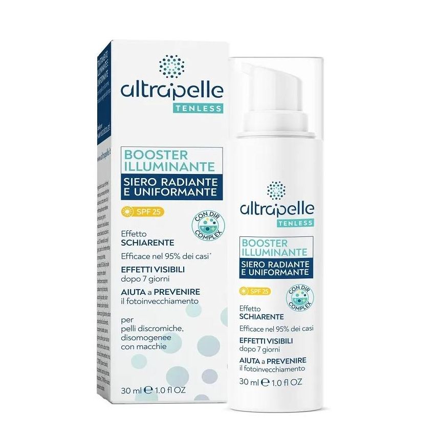 Siero Illuminante e Uniformante Altrapelle Tenless Booster - 30ml