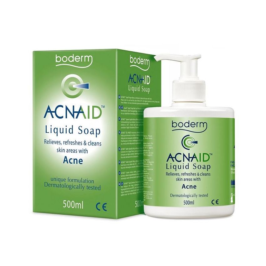 Sapone Liquido ACNAID CE 500ML per Pelle a Tendenza Acneica