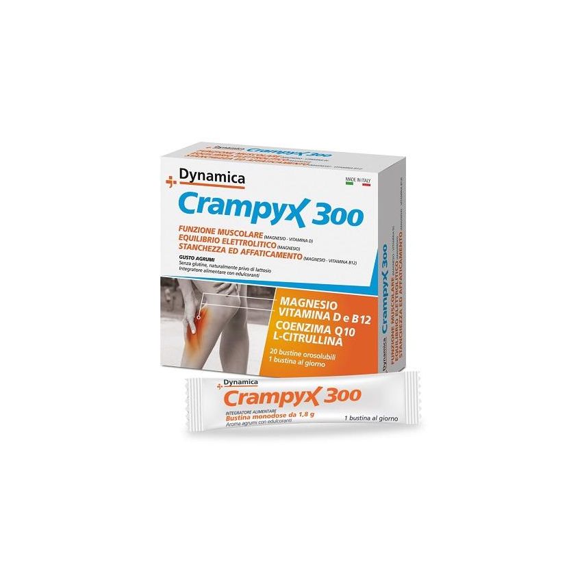 Dynamica Crampyx 300 - 20 Bustine per Crampi