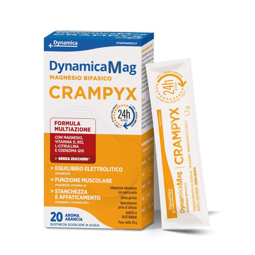 Dynamica Crampyx 300 - 20 Bustine per Crampi