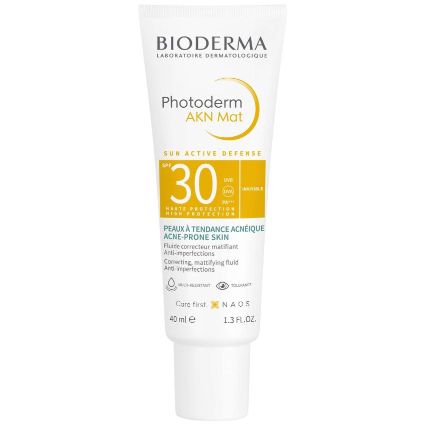 Bioderma Photoderm Akn SPF30 Mattifying Sunscreen, 40ml