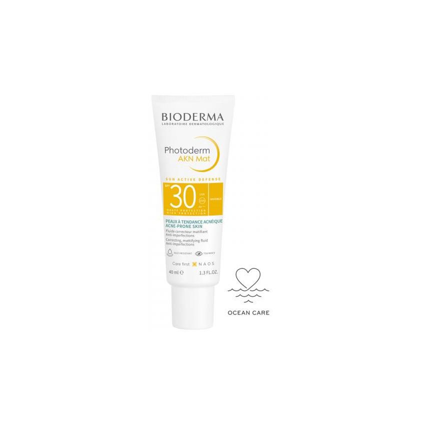 Bioderma Photoderm Akn SPF30 Mattifying Sunscreen, 40ml