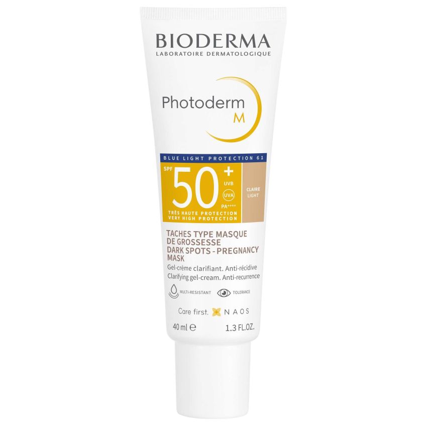 Bioderma Photoderm M Protezione Solare SPF50+ per Pelli Chiare, 40ml