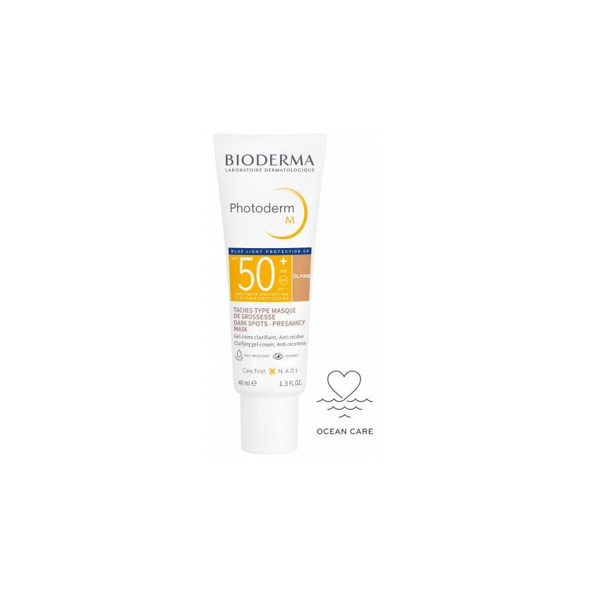 Bioderma Photoderm M Protezione Solare SPF50+ per Pelli Chiare, 40ml
