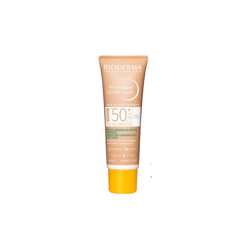 Bioderma Photoderm SPF 50+ Dorée Mineral Cover Touch, 40ml