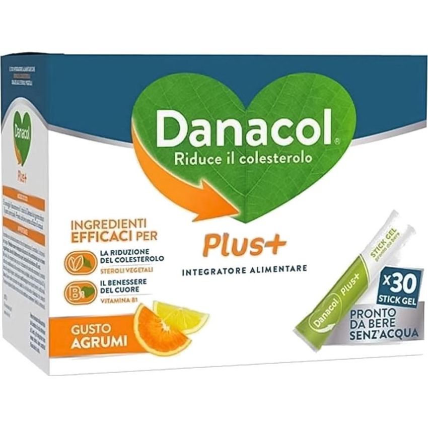 Danacol Plus+ in Stickgel Format - 30 Pack