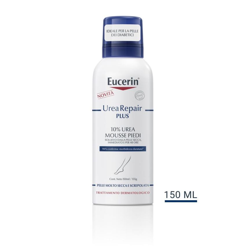 Eucerin Urearepair Plus Mousse per Piedi - 150ml