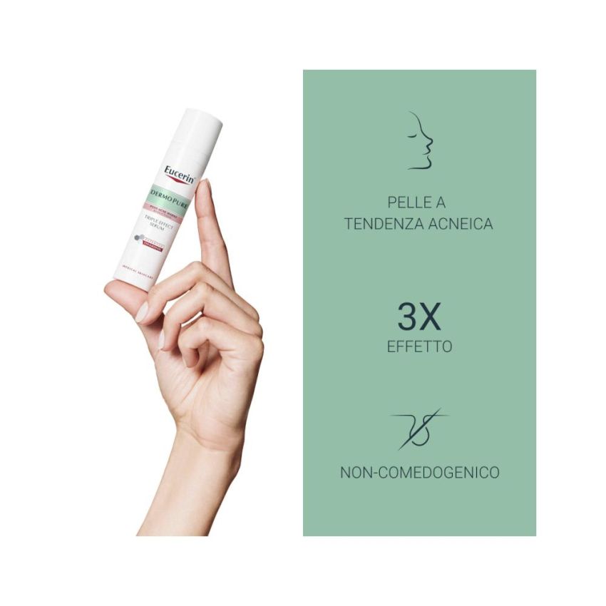 Siero Eucerin Dermopurifyer con Tripla Azione Controllo dell'Olio 40ml