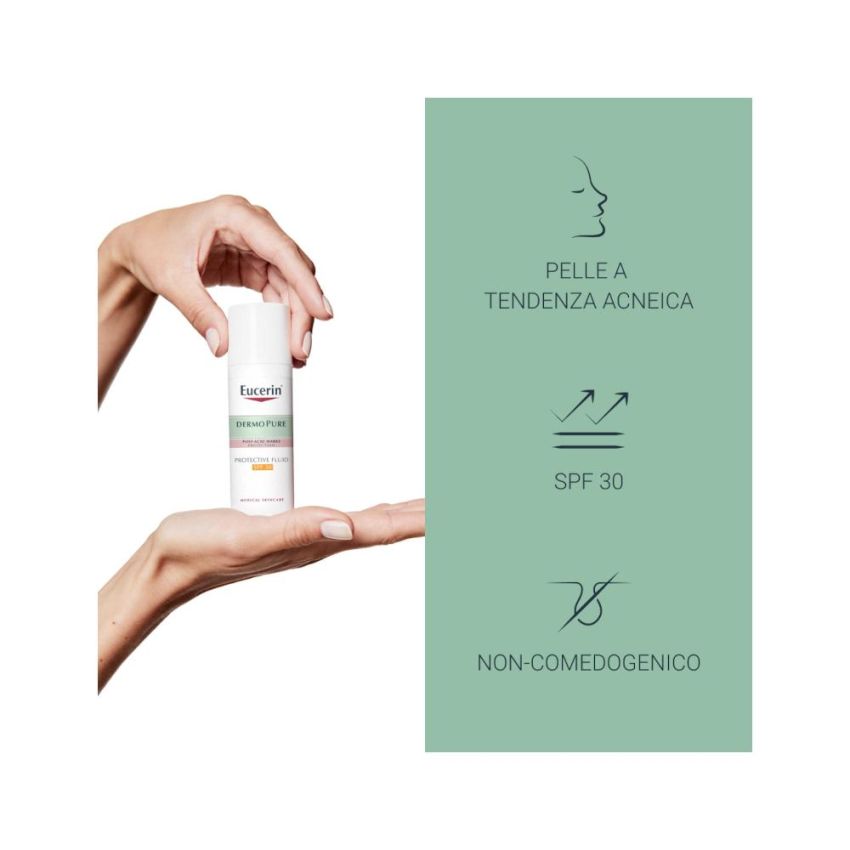 Eucerin Dermopurifyer SPF 30 Fluido Protettivo 50ml