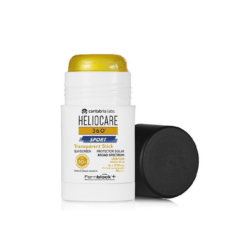 Heliocare 360 Sport Stick Protezione Solare Trasparente SPF 50+ 25g