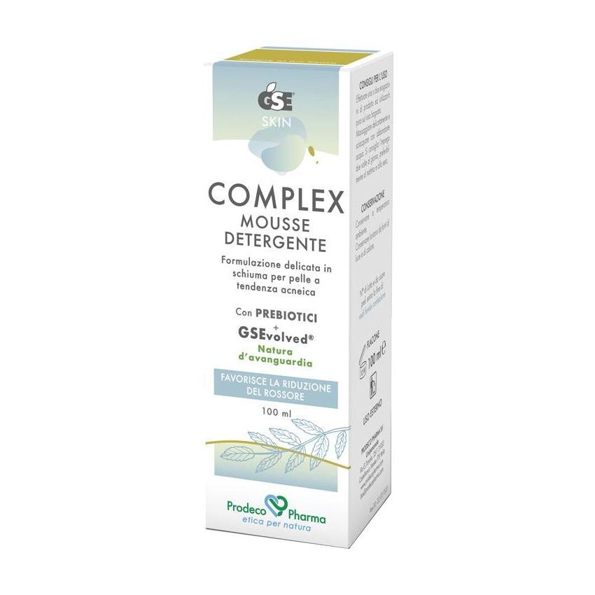 Mousse Detergente Viso GSE Complex - 100ml