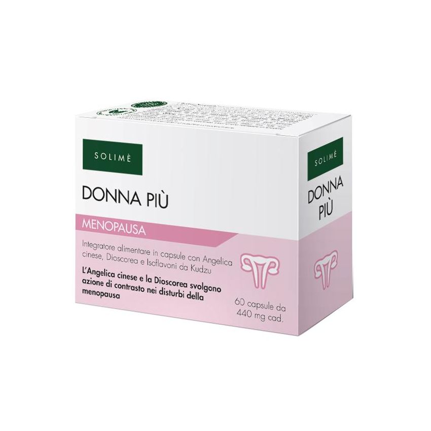 Donna Piu' Integratore Alimentare per Donne, 60 Capsule