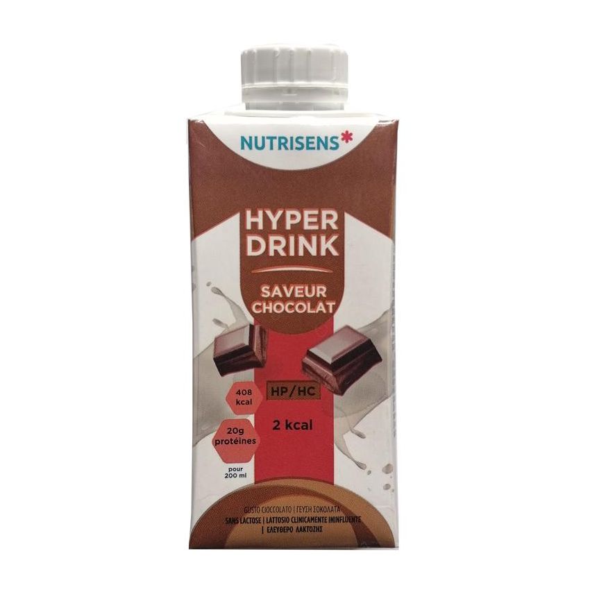 HyperDrink Cioccolato 2Kcal, Confezione da 4x200ml