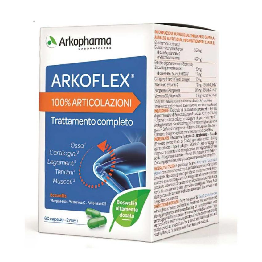 Arkopharma Arkoflex 100% Supporto per Articolazioni - 60 Capsule