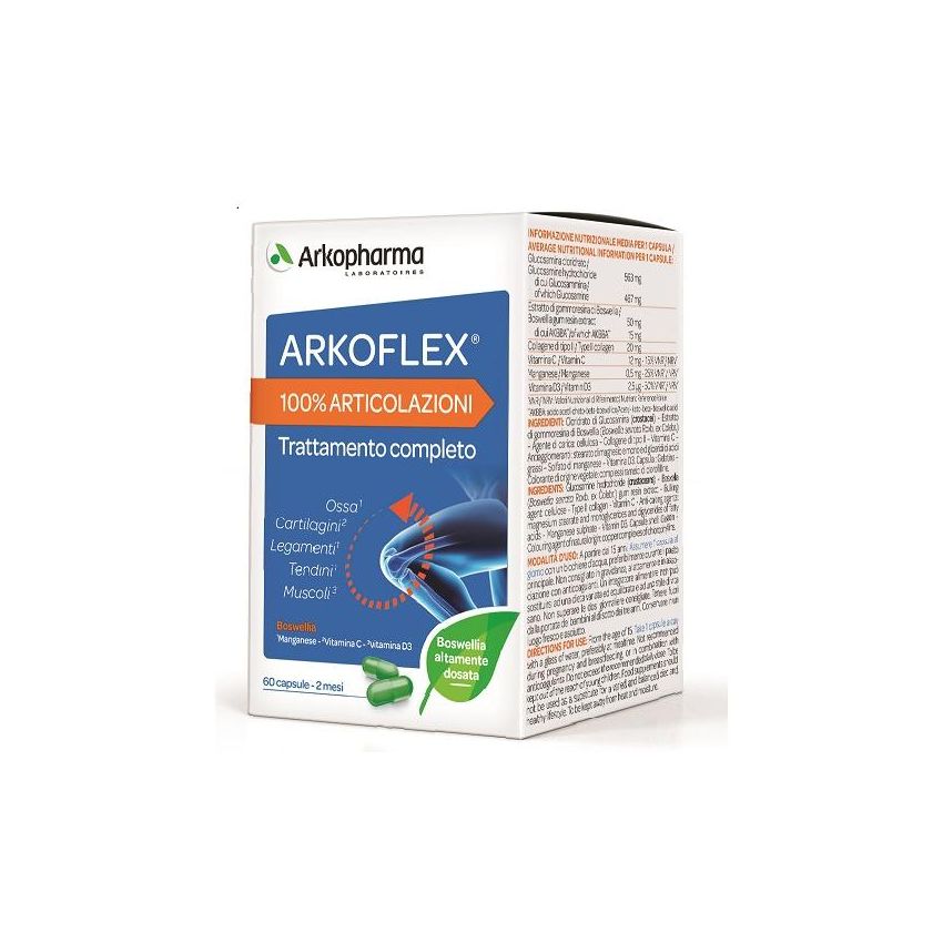 Arkopharma Arkoflex 100% Supporto per Articolazioni - 60 Capsule