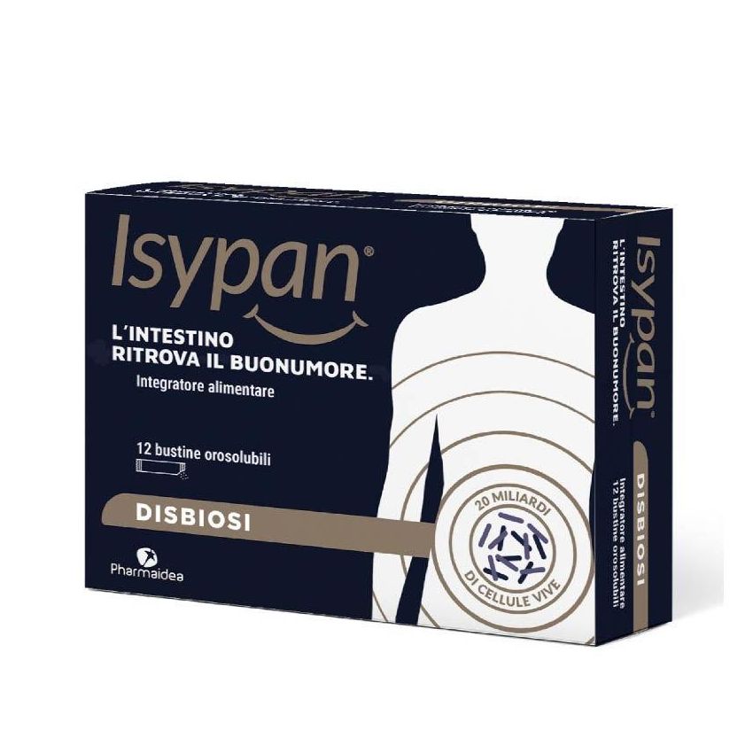 IsoSymbio - 12 Bustine Orosolubili per Disbiosi Intestinale
