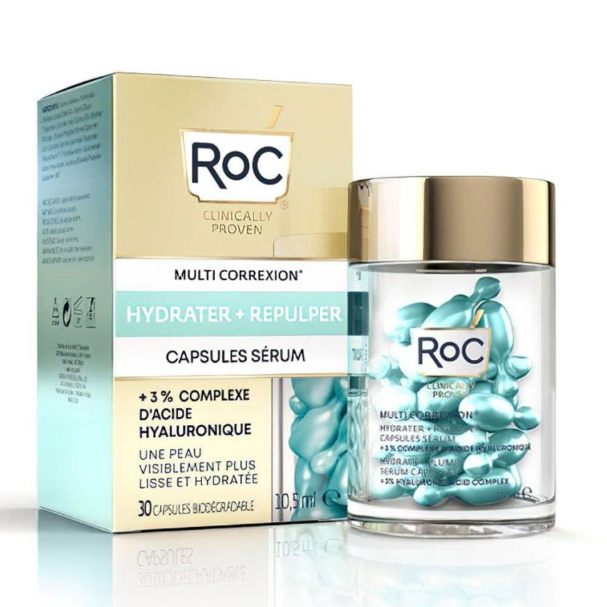 ROC Multi Correxion Siero Viso Idratante e Rimpolpante - 30 Capsule