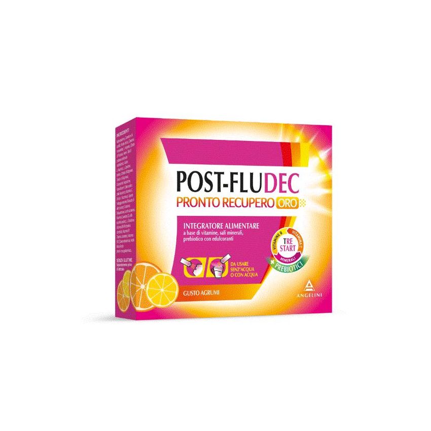 Pronto Recupero Oro Agrumi Post-Fludec - 12 Bustine