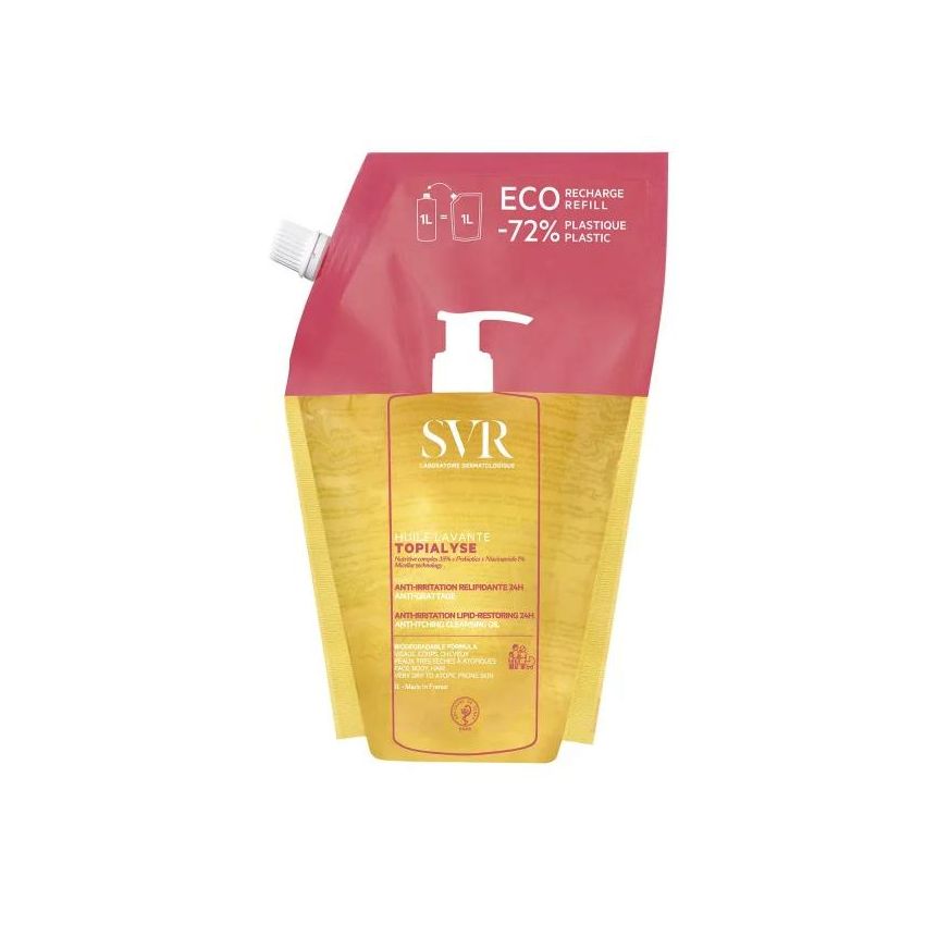 Ricarica Huile Lavante Anti-Prurito Topialyse di SVR - 1L